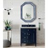 James Martin Vanities Brittany 30in Single Vanity, Victory Blue w/ 3 CM Eternal Serena Quartz Top 650-V30-VBL-3ESR